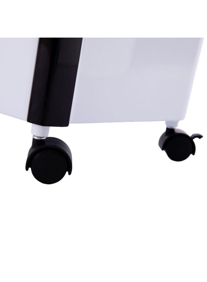 كادي ون مكيف هواء صحراوي متنقل مع خزان مياه سعة 4 لتر و قوة 80 واط، مبرد هواء محمول ب 3 سرعات هواء مختلفة مزود بعجلات و مؤشر لمستوى الماء مناسب للمنزل و المكتب - Image 2